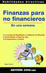 FINANZAS PARA NO FINANCIEROS | 9788496426870 | MASON, ROGER | Llibreria Drac - Llibreria d'Olot | Comprar llibres en català i castellà online