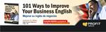 101 WAYS TO IMPROVE YOUR BUSINESS ENGLISH | 9788415505433 | MILES, ANDREW D. | Llibreria Drac - Llibreria d'Olot | Comprar llibres en català i castellà online