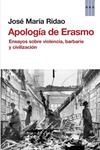 APOLOGIA DE ERASMO | 9788490065952 | RIDAO, JOSE MARIA | Llibreria Drac - Llibreria d'Olot | Comprar llibres en català i castellà online