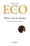 DECIR CASI LO MISMO | 9788426415752 | ECO, UMBERTO | Llibreria Drac - Llibreria d'Olot | Comprar llibres en català i castellà online