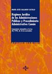 REGIMEN JURIDICO DE LAS ADMINISTRACIONES PUBLICAS Y DEL PROC | 9788430950645 | GALLARDO, MARIA JESUS | Llibreria Drac - Llibreria d'Olot | Comprar llibres en català i castellà online