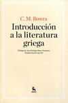 INTRODUCCION A LA LITERATURA GRIEGA | 9788424926267 | BOWRA, CECIL M | Llibreria Drac - Librería de Olot | Comprar libros en catalán y castellano online