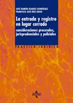 ENTRADA Y REGISTRO EN LUGAR CERRADO, LA | 9788430948789 | ALVAREZ, JOSE RAMON; RIUS, FRANCISCO JOSE | Llibreria Drac - Llibreria d'Olot | Comprar llibres en català i castellà online