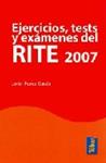 EJERCICIOS TEST Y EXAMENES DEL RITE 2007 | 9788473603041 | PONCE, JAVIER | Llibreria Drac - Llibreria d'Olot | Comprar llibres en català i castellà online