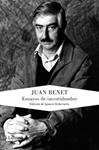 ENSAYOS DE INCERTIDUMBRE | 9788426419071 | BENET, JUAN (EDICION DE IGNACIO ECHEVARRIA) | Llibreria Drac - Librería de Olot | Comprar libros en catalán y castellano online