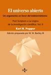 UNIVERSO ABIERTO, EL | 9788430950829 | POPPER, KARL R. | Llibreria Drac - Llibreria d'Olot | Comprar llibres en català i castellà online