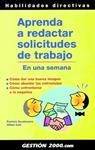 APRENDA A REDACTAR SOLICITUDES DE TRABAJO EN UNA SEMANA | 9788480886918 | SCUDAMORE, PATRICIA/ CATT, HILTON | Llibreria Drac - Llibreria d'Olot | Comprar llibres en català i castellà online