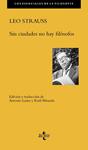 SIN CIUDADES NO HAY FILÓSOFOS | 9788430962839 | STRAUSS, LEO | Llibreria Drac - Llibreria d'Olot | Comprar llibres en català i castellà online