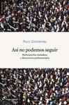 ASI NO PODEMOS SEGUIR | 9788493653682 | GINSBORG, PAUL | Llibreria Drac - Librería de Olot | Comprar libros en catalán y castellano online