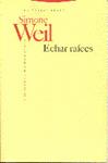 ECHAR RAICES | 9788481641233 | WEIL, SIMONE | Llibreria Drac - Llibreria d'Olot | Comprar llibres en català i castellà online