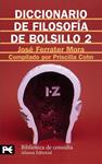 DICCIONARIO DE FILOSOFIA DE BOLSILLO 2 | 9788420636719 | FERRATER, JOSE | Llibreria Drac - Llibreria d'Olot | Comprar llibres en català i castellà online