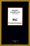 POESIA COMPLETA (1953-1991) | 9788483107799 | RODRIGUEZ, CLAUDIO | Llibreria Drac - Librería de Olot | Comprar libros en catalán y castellano online