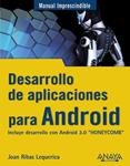 DESARROLLO DE APLICACIONES PARA ANDROID | 9788441529373 | RIBAS, JOAN | Llibreria Drac - Llibreria d'Olot | Comprar llibres en català i castellà online