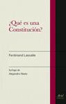 QUE ES UNA CONSTITUCION | 9788434470606 | LASSALLE, FERDINAND | Llibreria Drac - Llibreria d'Olot | Comprar llibres en català i castellà online