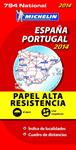 MAPA NATIONAL ESPAÑA PORTUGAL 2014 (794) ALTA RESISTENCIA  | 9782067191785 | Llibreria Drac - Llibreria d'Olot | Comprar llibres en català i castellà online