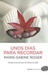 DIAS PARA RECORDAR, UNOS | 9788415355540 | ROGER, MARIE-SABINE | Llibreria Drac - Librería de Olot | Comprar libros en catalán y castellano online