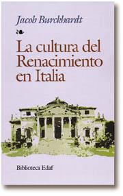 CULTURA DEL RENACIMIENTO EN ITALIA | 9788471668158 | CHRISTOPH BURCKHARDT, CARL JACOB | Llibreria Drac - Llibreria d'Olot | Comprar llibres en català i castellà online