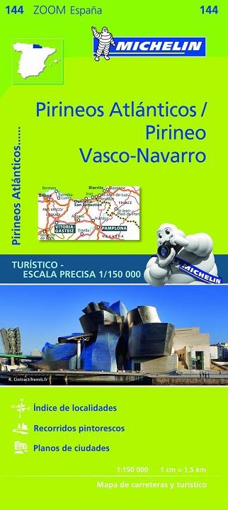 MAPA ZOOM PIRINEOS ATLÁNTICOS / PIRINEO VASCO-NAVARRO (144) | 9782067218093 | VV.AA. | Llibreria Drac - Librería de Olot | Comprar libros en catalán y castellano online