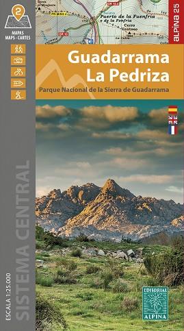 GUADARRAMA. LA PEDRIZA MAPA ALPINA 1:25000 | 9788470111204 | AA.DD. | Llibreria Drac - Llibreria d'Olot | Comprar llibres en català i castellà online