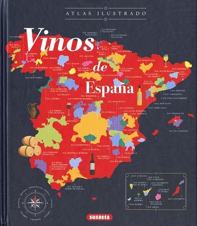 VINOS DE ESPAÑA | 9788467786132 | SUSAETA, EQUIPO | Llibreria Drac - Librería de Olot | Comprar libros en catalán y castellano online