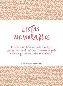 LISTAS MEMORABLES | 9788498387179 | USHER, SHAUN | Llibreria Drac - Llibreria d'Olot | Comprar llibres en català i castellà online