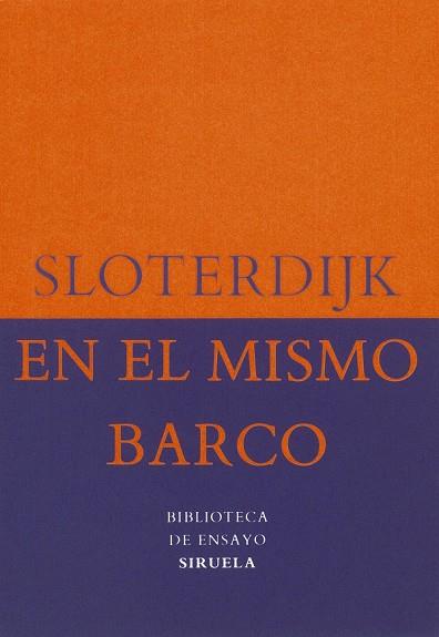 EN EL MISMO BARCO | 9788478442560 | SLOTERDIJK | Llibreria Drac - Librería de Olot | Comprar libros en catalán y castellano online