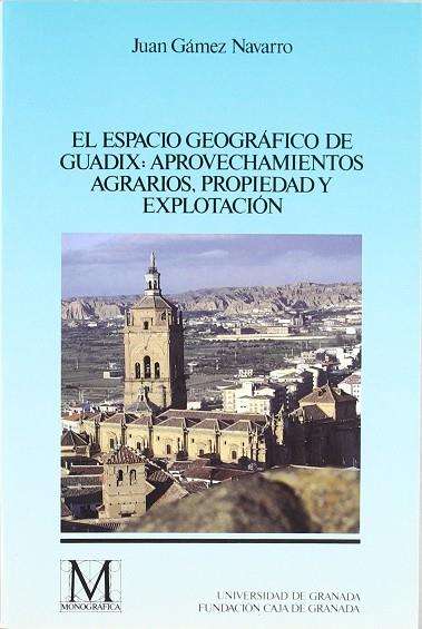 ESPACIO GEOGRAFICO DE GUADIX | 9788433821171 | GAMEZ NAVARRO,JUAN | Llibreria Drac - Librería de Olot | Comprar libros en catalán y castellano online