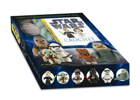 STAR WARS CROCHET (KIT) | 9788448021580 | COLLIN, LUCY | Llibreria Drac - Librería de Olot | Comprar libros en catalán y castellano online