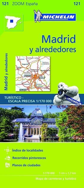 MAPA ZOOM MADRID Y ALREDEDORES (MAPA ZOOM 121) | 9782067219595 | AA.DD. | Llibreria Drac - Llibreria d'Olot | Comprar llibres en català i castellà online