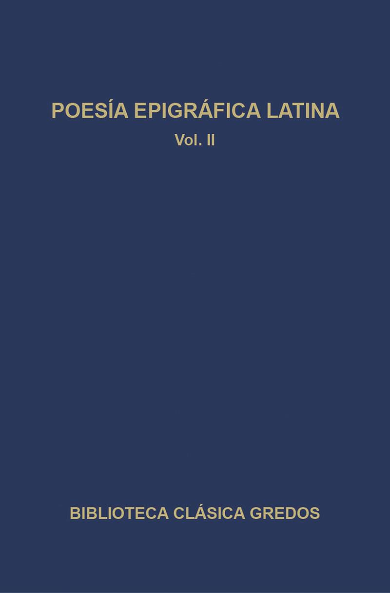 POESIA EPIGRAFICA LATINA II | 9788424919849 | Llibreria Drac - Librería de Olot | Comprar libros en catalán y castellano online