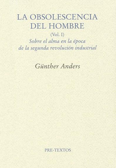 OBSOLENCIA DEL HOMBRE | 9788492913862 | ANDERS, GÜNTHER | Llibreria Drac - Librería de Olot | Comprar libros en catalán y castellano online