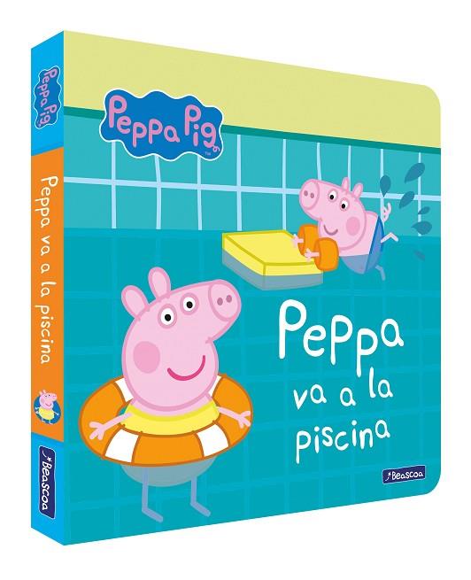 PEPPA PIG VA A LA PISCINA (PEPPA PIG. PEQUEÑAS MANITAS) | 9788448859053 | HASBRO EONE | Llibreria Drac - Llibreria d'Olot | Comprar llibres en català i castellà online