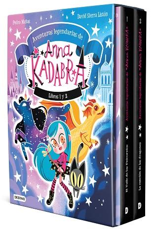 ANNA KADABRA. ESTUCHE AVENTURAS LEGENDARIAS 1 Y 2 | 9788408295518 | MAÑAS, PEDRO; SIERRA, DAVID | Llibreria Drac - Llibreria d'Olot | Comprar llibres en català i castellà online