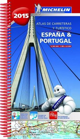 ATLAS DE CARRETERAS Y TURÍSTICO ESPAÑA & PORTUGAL 2015 | 9782067200050 | VV.AA. | Llibreria Drac - Librería de Olot | Comprar libros en catalán y castellano online