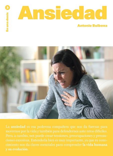 ANSIEDAD (EN UNA DOSIS 3) | 9788419683854 | BULBENA, ANTONIO | Llibreria Drac - Llibreria d'Olot | Comprar llibres en català i castellà online