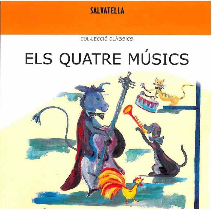 QUATRE MUSICS, ELS | 9788484121022 | SABATE, TERESA - SERRA, JULIA | Llibreria Drac - Llibreria d'Olot | Comprar llibres en català i castellà online