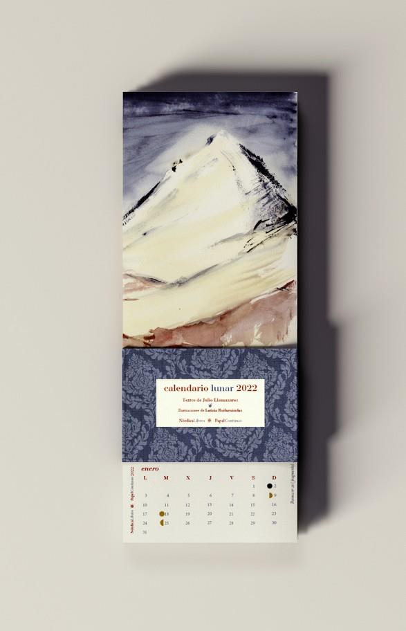 CALENDARIO LUNAR 2022 POESÍA JULIO LLAMAZARES | 9788418930324 | LLAMAZARES, JULIO | Llibreria Drac - Llibreria d'Olot | Comprar llibres en català i castellà online