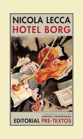 HOTEL BORG | 9788481919868 | LECCA, NICOLA | Llibreria Drac - Librería de Olot | Comprar libros en catalán y castellano online