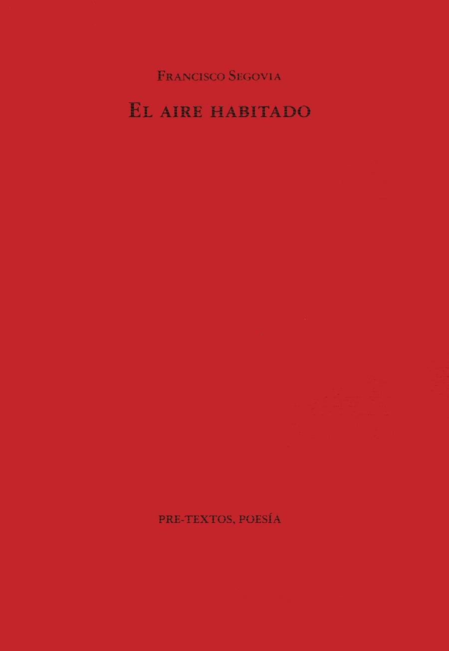 AIRE HABITADO, EL | 9788481910230 | SEGOVIA, FRANCISCO | Llibreria Drac - Librería de Olot | Comprar libros en catalán y castellano online