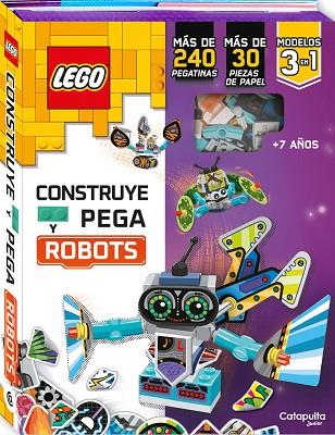 LEGO. CONSTRUYE Y PEGA ROBOTS | 9788419987129 | AMEET STUDIO | Llibreria Drac - Llibreria d'Olot | Comprar llibres en català i castellà online