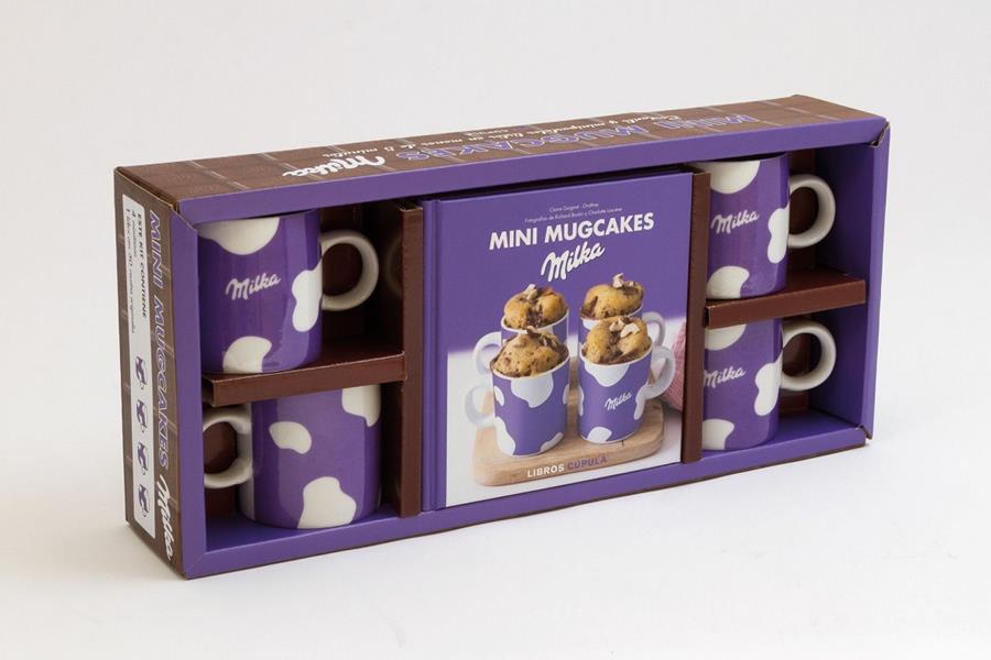 KIT MINI MUGCAKES MILKA | 9788448021160 | GUIGNOT, CLAIRE | Llibreria Drac - Librería de Olot | Comprar libros en catalán y castellano online