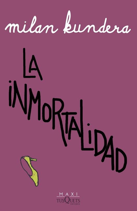 INMORTALIDAD, LA | 9788411075152 | KUNDERA, MILAN | Llibreria Drac - Llibreria d'Olot | Comprar llibres en català i castellà online