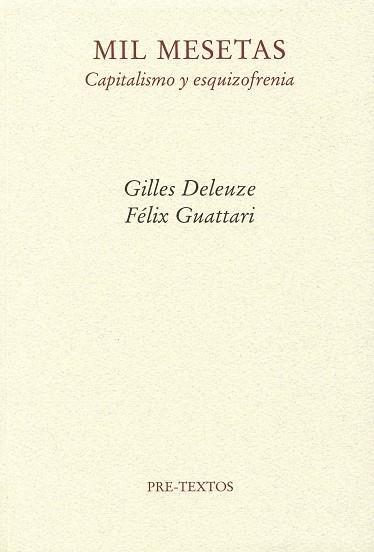 MIL MESETAS.CAPITALISMO Y ESQUIZOFRENIA    (DIP) | 9788485081950 | DELEUZE, GILLES, FELIX GUATTARI | Llibreria Drac - Librería de Olot | Comprar libros en catalán y castellano online