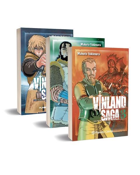 PACK VINLAND SAGA Nº 1+2+3 | 9788411407540 | YUKIMURA, MAKOTO | Llibreria Drac - Llibreria d'Olot | Comprar llibres en català i castellà online