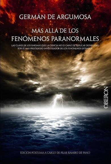 MÁS ALLÁ DE LOS FENÓMENOS PARANORMALES | 9788441535725 | ARGUMOSA, GERMAN DE; RAMIRO, PILAR | Llibreria Drac - Librería de Olot | Comprar libros en catalán y castellano online