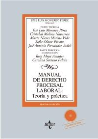 MANUAL DE DERECHO PROCESAL LABORAL TEORIA Y PRACTICA | 9788430955312 | MONEREO PÉREZ, JOSÉ LUIS/MOLINA NAVARRETE, CRISTÓBAL/MORENO VIDA, MARÍA NIEVES/OLARTE ENCABO, SOFÍA/ | Llibreria Drac - Librería de Olot | Comprar libros en catalán y castellano online