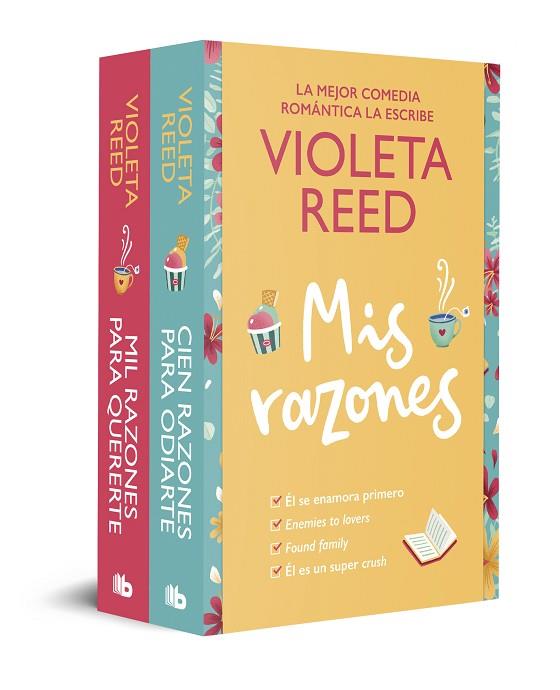 MIS RAZONES (PACK CON: CIEN RAZONES PARA ODIARTE | MIL RAZONES PARA QUERERTE) (MIS RAZONES) | 9788410381124 | REED, VIOLETA | Llibreria Drac - Llibreria d'Olot | Comprar llibres en català i castellà online