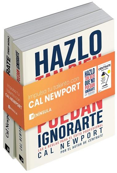 ESTUCHE CAL NEWPORT (CENTRATE | HAZLO TAN BIEN QUE NO PUEDAN IGNORARTE) | 9788411003179 | NEWPORT, CAL | Llibreria Drac - Llibreria d'Olot | Comprar llibres en català i castellà online