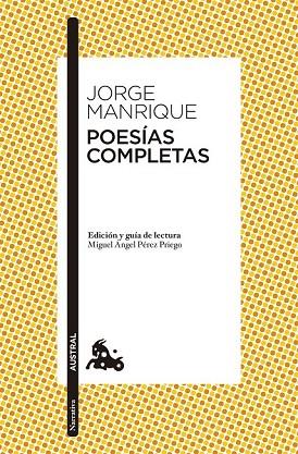 POESÍAS COMPLETAS | 9788467042160 | MANRIQUE, JORGE | Llibreria Drac - Librería de Olot | Comprar libros en catalán y castellano online