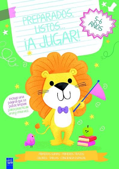 PREPARADOS, LISTOS... ¡A JUGAR! 5-6 AÑOS VERDE | 9788408283942 | YOYO | Llibreria Drac - Llibreria d'Olot | Comprar llibres en català i castellà online